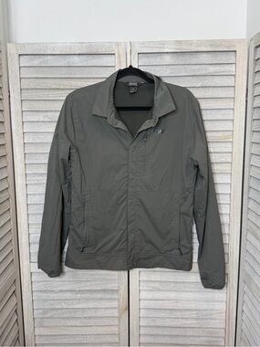 Outdoor Research Microlight Shirt Jacket Men’s Small Gray Lightweight OR 268553